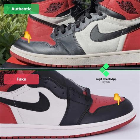 nike air jordan 1 bred toe fake|nike air jordan 1 high.